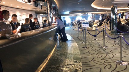 1 500 passagers étrennent le Bellissima en route vers Southampton