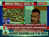 Pakistan to release Indian pilot tomorrow: Imran Khan in Pak Parliament
