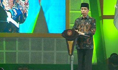 Hadiri Harlah PPP, Presiden Ingatkan Bahaya Berita Hoaks