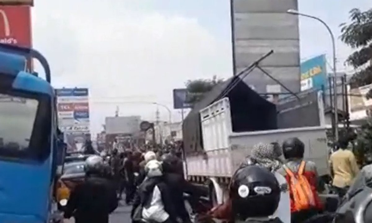 Polisi Selidiki Ricuh di Dekat Lokasi Kunjungan Prabowo
