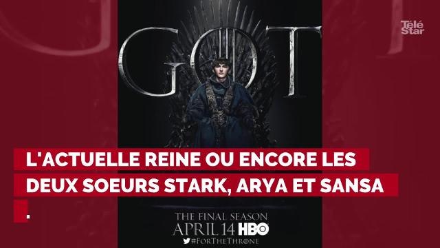 PHOTOS. Game of Thrones : des affiches avec chaque personnage sur le Trône de Fe...