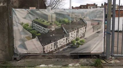 Forest - Chantier polémique rue du Dries (vidéo Germani)
