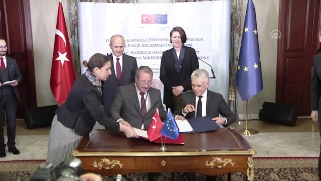 Türkiye, AB Ülkelerine Hızlı Tren Hattıyla Bağlanacak - İstanbul