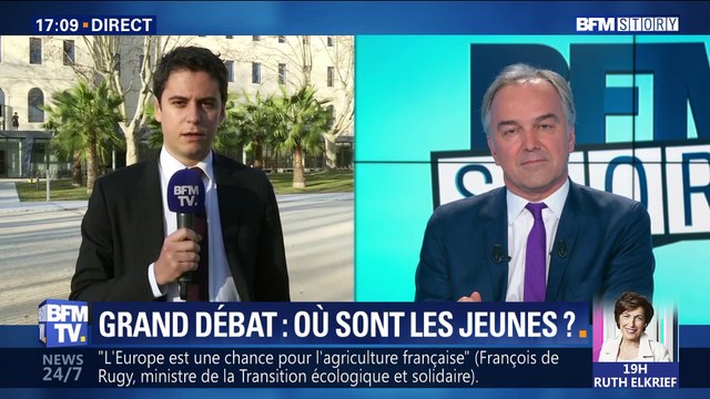Grand débat: où sont les jeunes ?