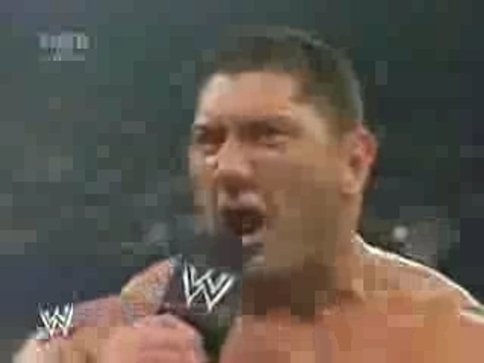 Batista Returns and destroys Mark Henry