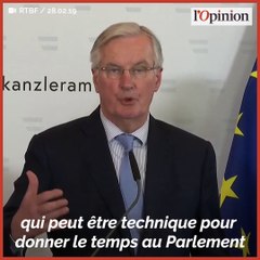 Report du Brexit: Macron et Barnier réclament des «décisions» plutôt que «du temps»