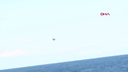 Antalya Türk Donanmasından Gövde Gösterisi