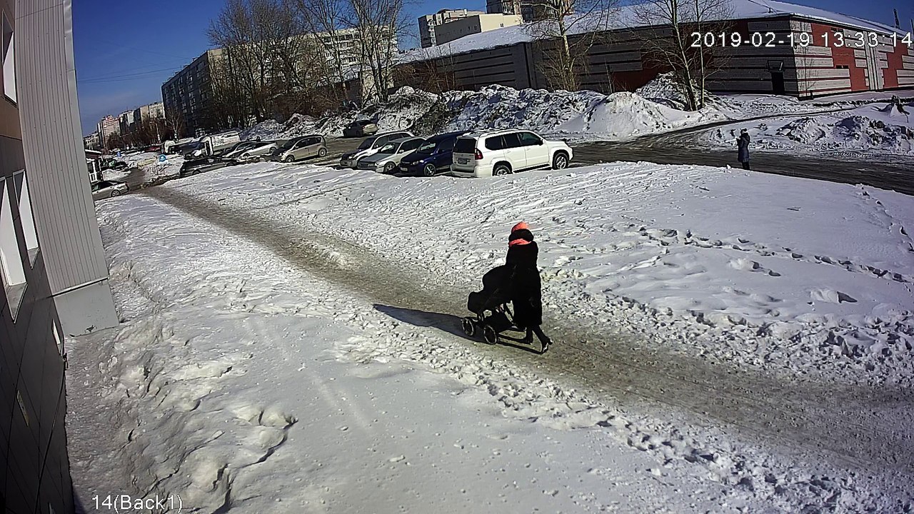 Close Call with Heavy Snow Fall