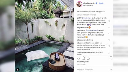 Alba Díaz y Javier Calle, primeras vacaciones en solitario