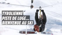 Tyrolienne, piste de luge... bienvenue aux sports d'hiver