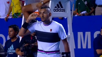 Acapulco: "Rüpel" Kyrgios bezwingt Favorit Nadal