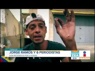 Este fue el video por el que Jorge Ramos fue retenido en Venezuela