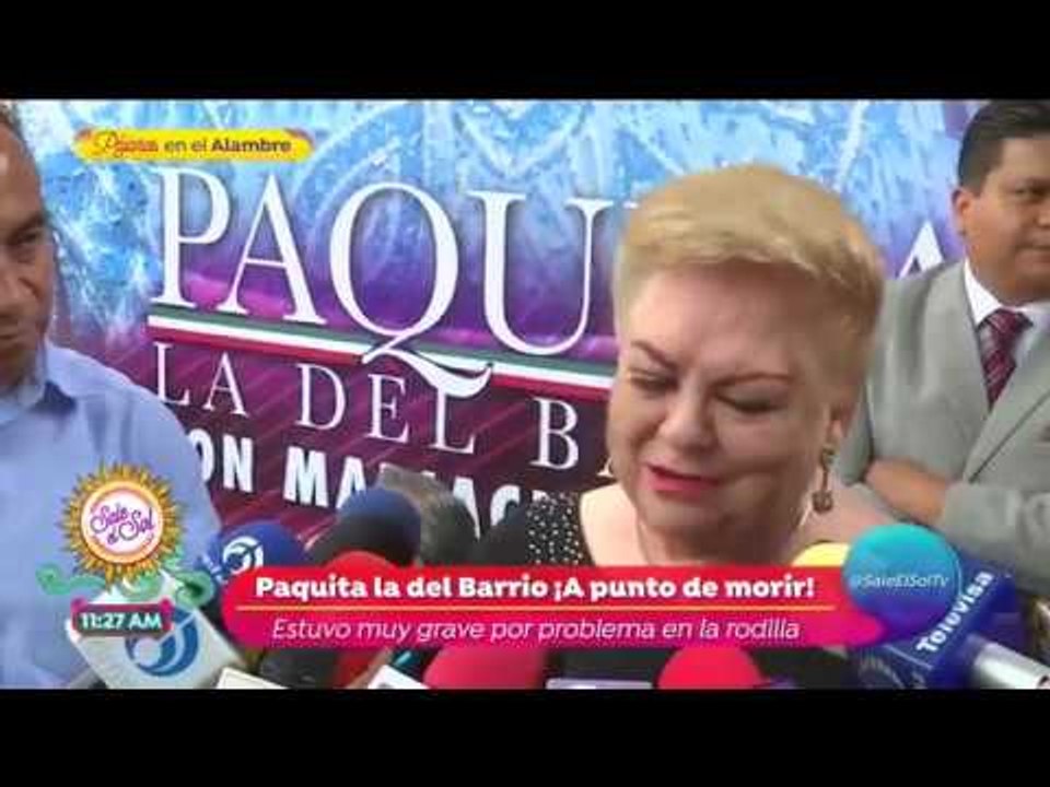 Paquita la del Barrio pide respeto para las relaciones de parejas | Sale el Sol
