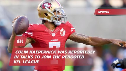 Will Colin Kaepernick Join The XFL