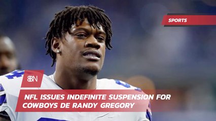 Dallas Cowboys De Randy Gregory Is Indefinitely Suspended