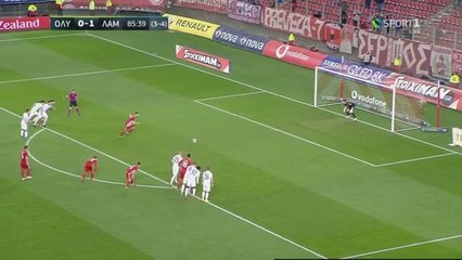Bojan Šaranov AMAZING penalty save - Olympiakos Piraeus 0-1 Lamia - 28.02.2019 [HD]