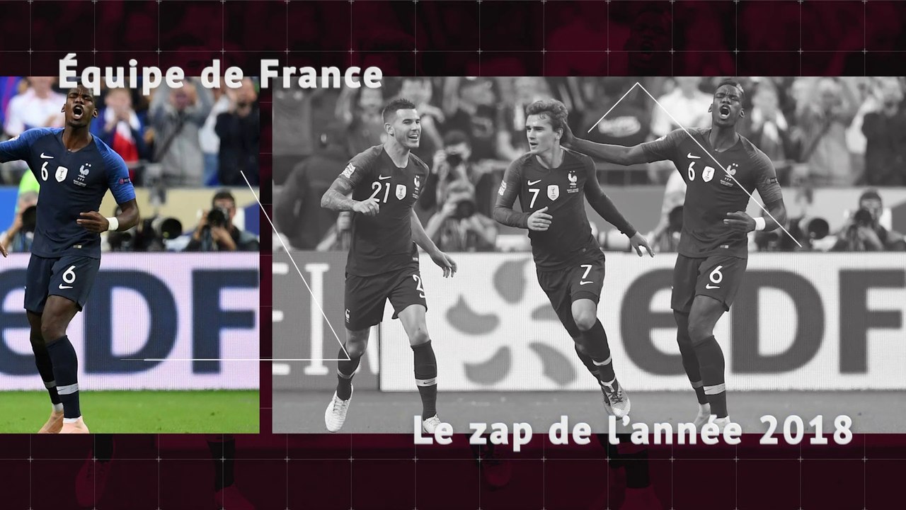 Bleus - Le zap de l'année 2018