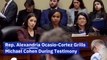 AOC Goes After Trump For Tax Fraud In Michael Cohen Questioning