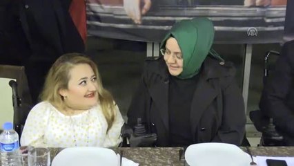 Bakan Selçuk Engelliler ve Aileleriyle Buluştu