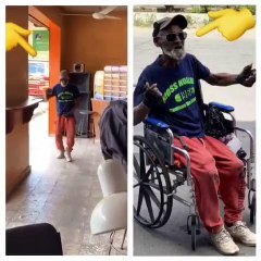 Milagros de hombre en silla de ruedas