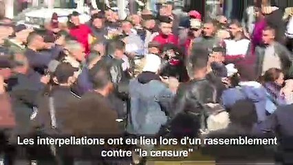 Algérie: des journalistes détenus plusieurs heures