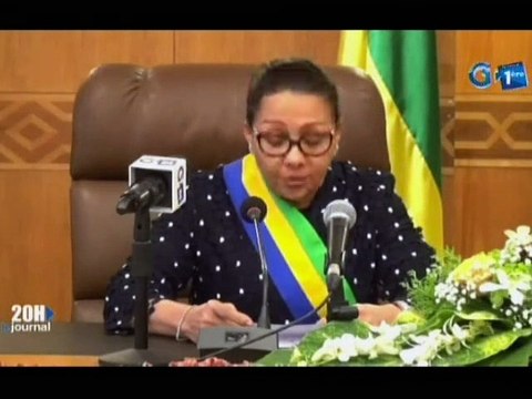 RTG - Les sénateurs Gabonais reprennent du service le 1er Mars 2019 avec la Première session ordinaire présidé par Dr Lucie Milebou Aubusson