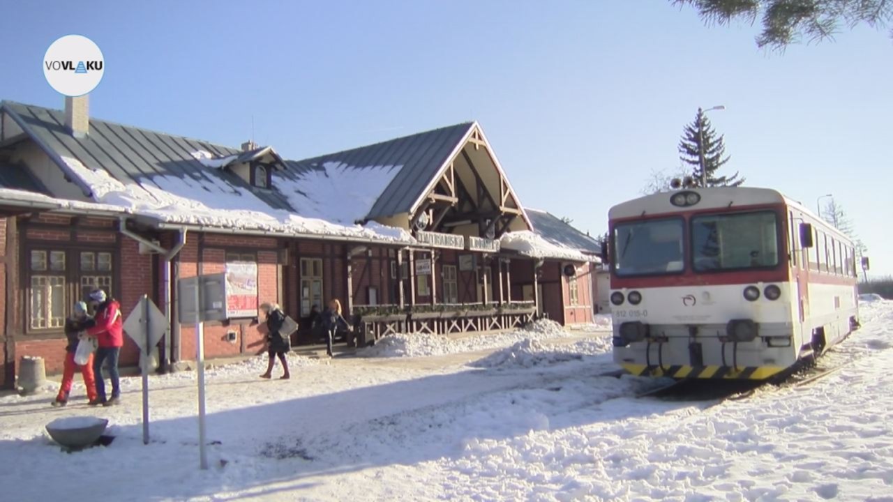 UNIKÁTNY VLAKOVÝ VIDEOPROJEKT: Železničná stanica Tatranská Lomnica