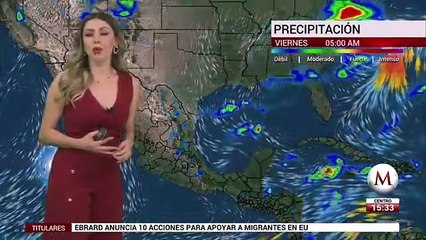El clima para mañana 1 de Marzo con Jessica de Luna