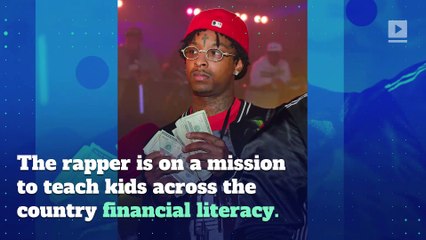 21 Savage to Employ 150 Kids Through Expanded Bank Account Campaign
