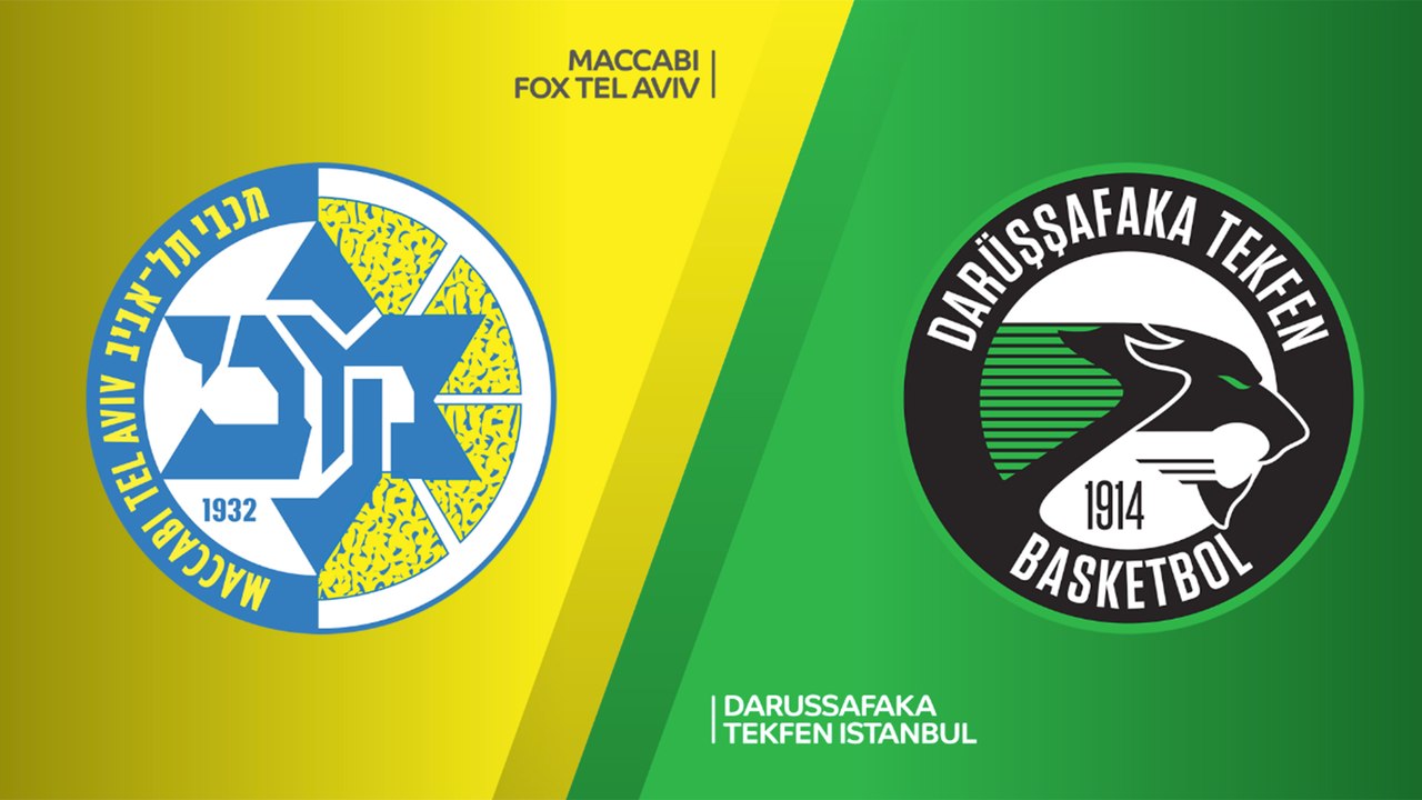 Maccabi FOX Tel Aviv - Darussafaka Tekfen Istanbul Highlights | Turkish AirlinesEuroLeague RS Round 24
