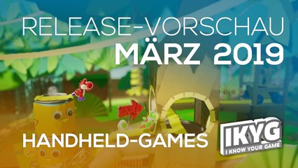Games-Release-Vorschau - März 2019 - Handheld