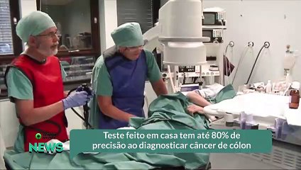 Teste feito em casa tem até 80% de precisão ao diagnosticar câncer de cólon