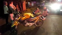 Jovem fica ferido após colisão entre motos no Interlagos