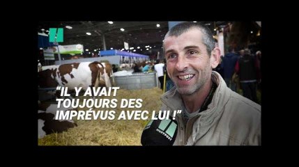 Au salon de l'agriculture, on regrette la proximité du "bon vivant" Chirac