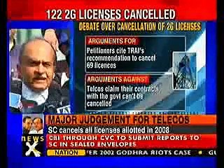 Historic judgment on 2G : Prashant Bhushan- NewsX