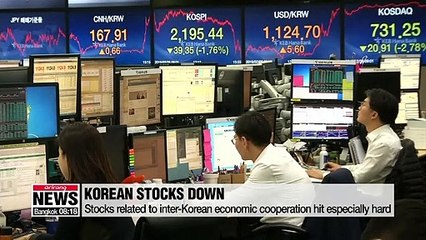Korean stocks fall on 'no-deal summit' between Kim and Trump