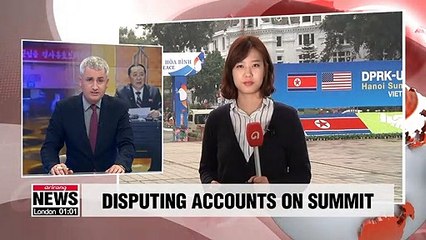 North Korea's FM says it only requested partial removal of sanctions