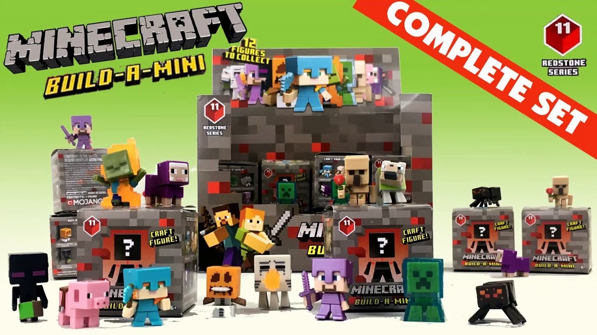 Minecraft minifigures series 11 sale