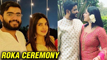 Priyanka Chopra And Nick Jonas Celebrate Brother Siddharth’s Roka In Delhi