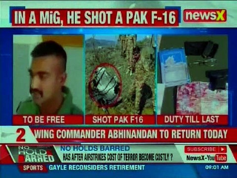 IAF Wing Commander Abhinandan Varthaman to Return Via Wagah Border Today