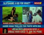 Bollywood star Aamir Khan trolled for posting picture with daughter Ira Khan