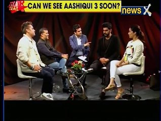 'Half Girlfriend' actor Shraddha & Arjun Kapoor along with Chetan Bhagat and Mohit suri
