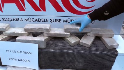 Araca gizlenmiş 19 kilogram eroin ele geçirildi - ADANA