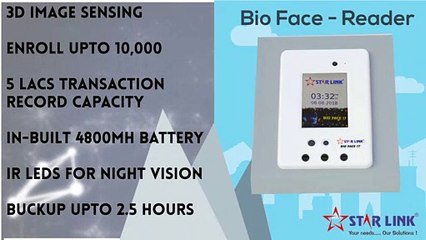 STARLINK | World Class Product | Biometric Device
