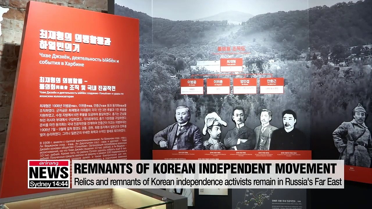 Relics and remnants of Korean independence acti...