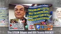 I AM Blown Away & Excited About the Amazing DApps & Development Teams on this Amazing #STEEM BLOCKCHAIN... Are You as Excited as I Am