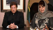 Imran Khan has acted like statesman says Mehbooba Mufti | OneIndia News