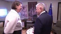 Binali Yıldırım, AB Komiseri Violetta Bulç ile Görüştü