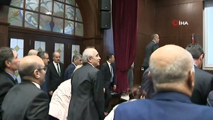 Kültür ve Turizm Bakanı Mehmet Nuri Ersoy, Opera Binası konferans salonunda gerçekleşen 'Arkeolojik Kazıları Basın Tanıtımı'na katıldı
