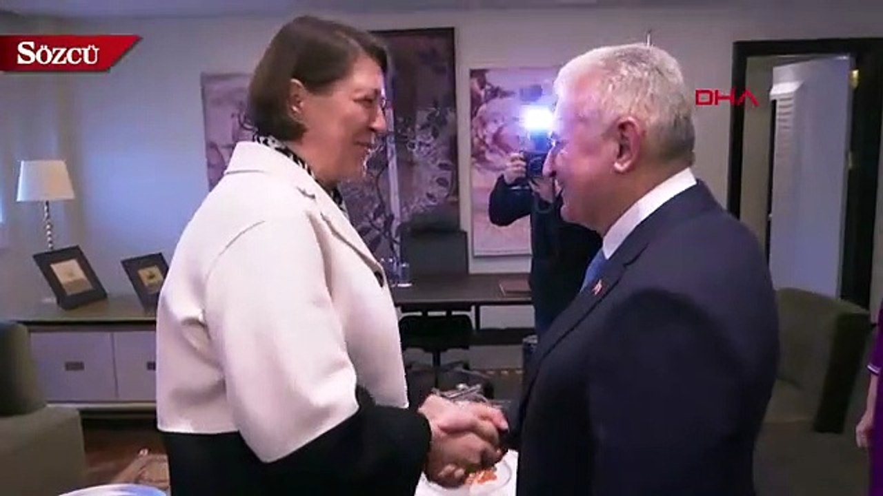 Binali Yıldırım AB Komiseri Violetta Bulç ile görüştü